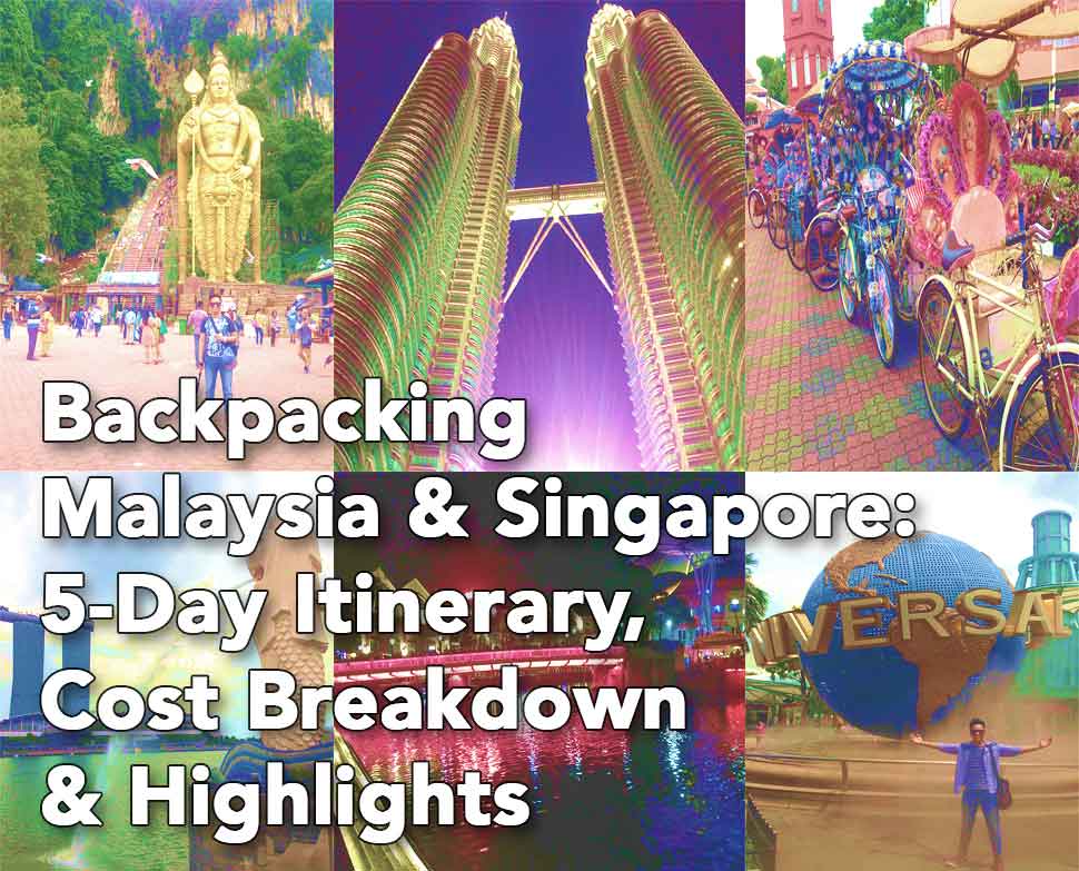 backpacking malaysia and singapore