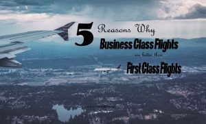 business class flight