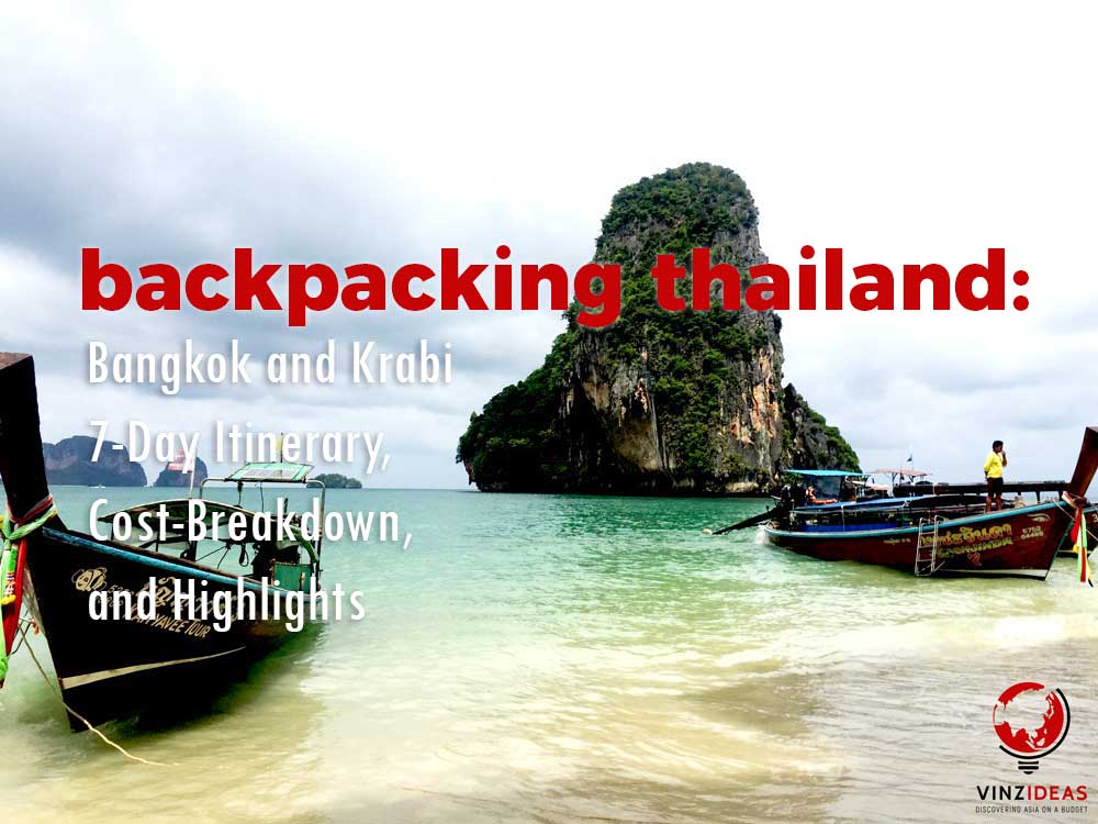 backpacking thailand